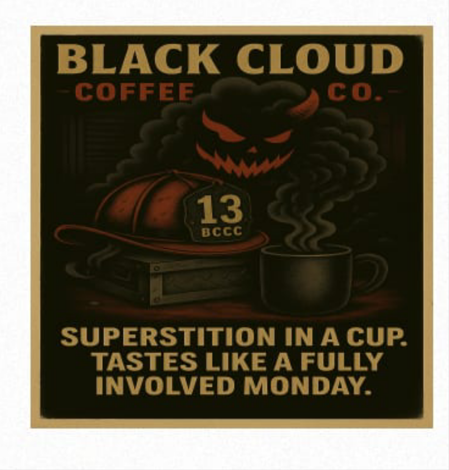 🔥 BLACK CLOUD COFFEE CO. – FIRE EDITION (French Roast)