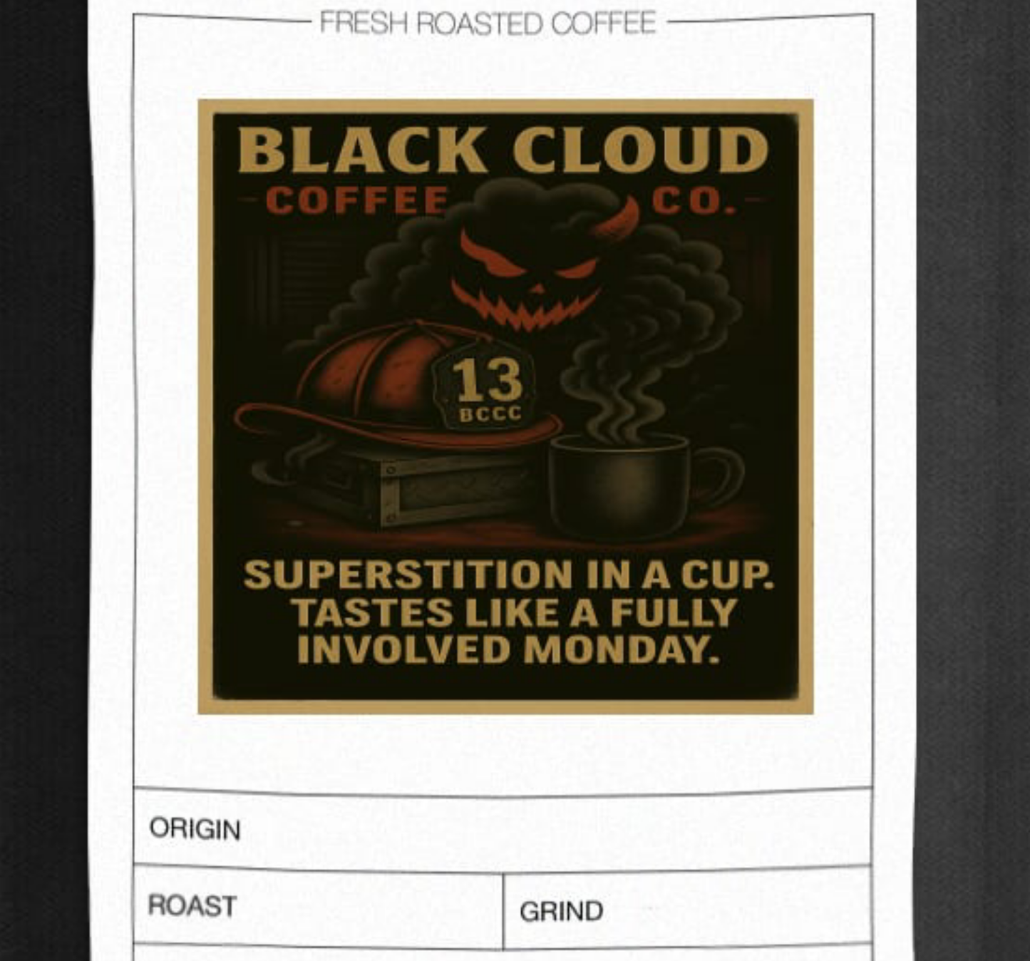 🔥 BLACK CLOUD COFFEE CO. – FIRE EDITION (French Roast)